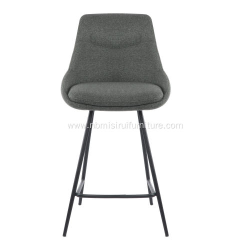 New style backrest armless bar chair